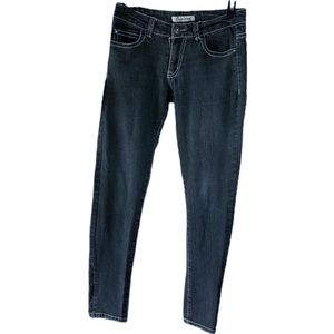 Emperial size 7 women’s Skinny Leg Jeans blue denim juniors pants*